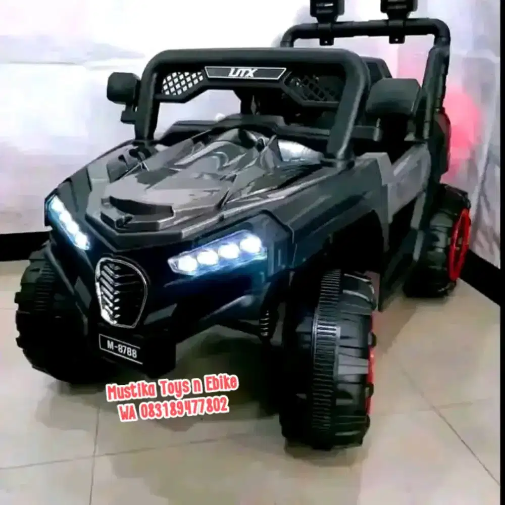 Promo Mobil Aki Jeep Bugatti UTX bsa remote control n manual, garansi