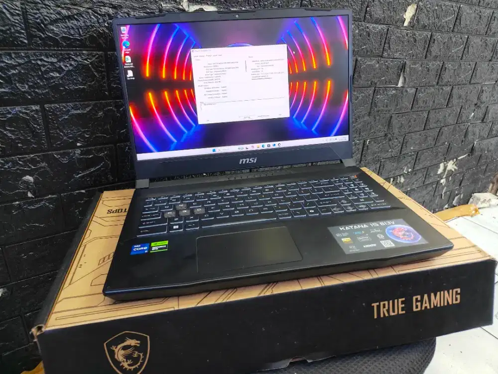 Laptop KATANA 15 B13V (spec dewa)