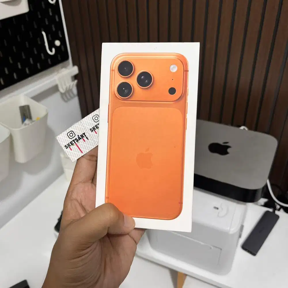 iPhone 17 Pro 256gb Cosmic Orange iBox New / Baru Garansi Belum Jalan