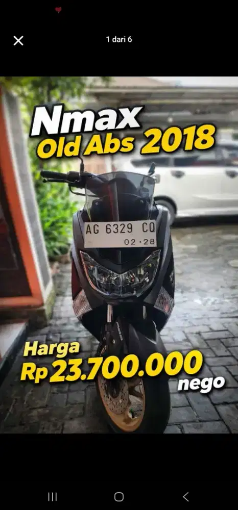 Nmax old 155 ABS 2018