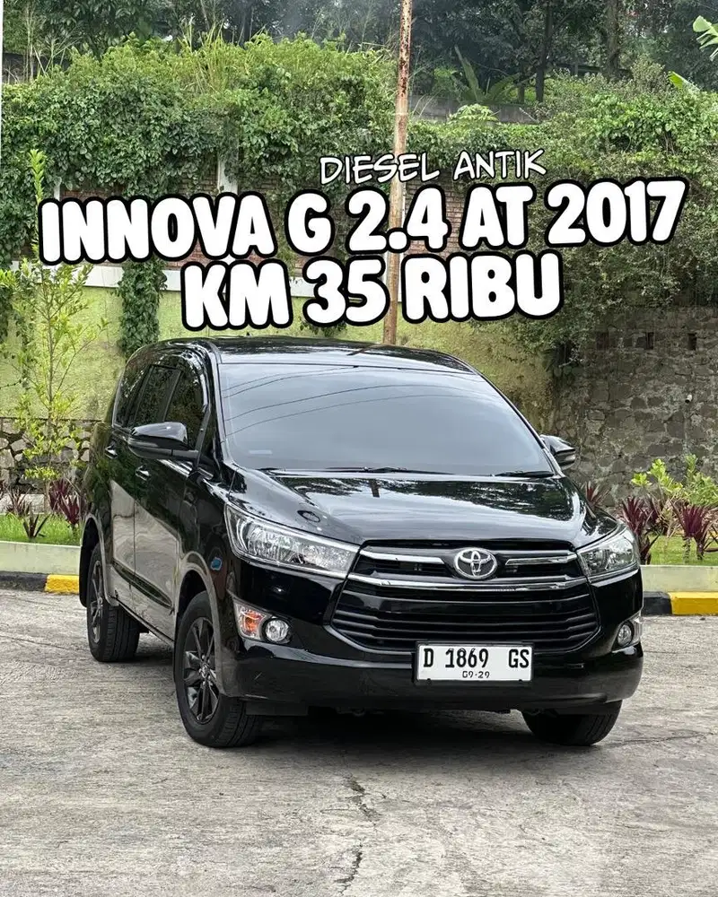 KM 35 RB INNOVA REBORN DIESEL G AUTOMATIC 2018 NIK 2017