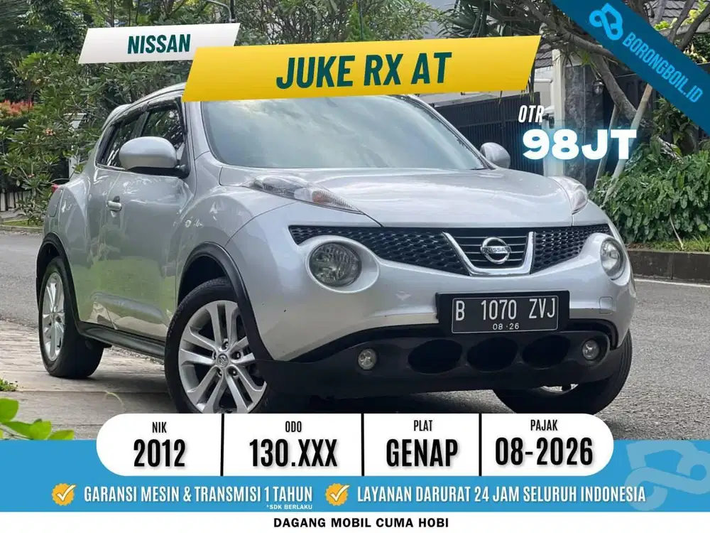 Nissan Juke RX At 2012 Silver