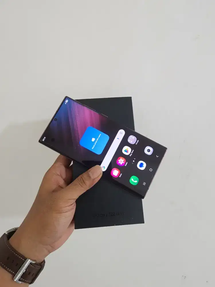 Samsung s22 ultra 5g 12/256gb sein fullset no minus normal perfoma ok