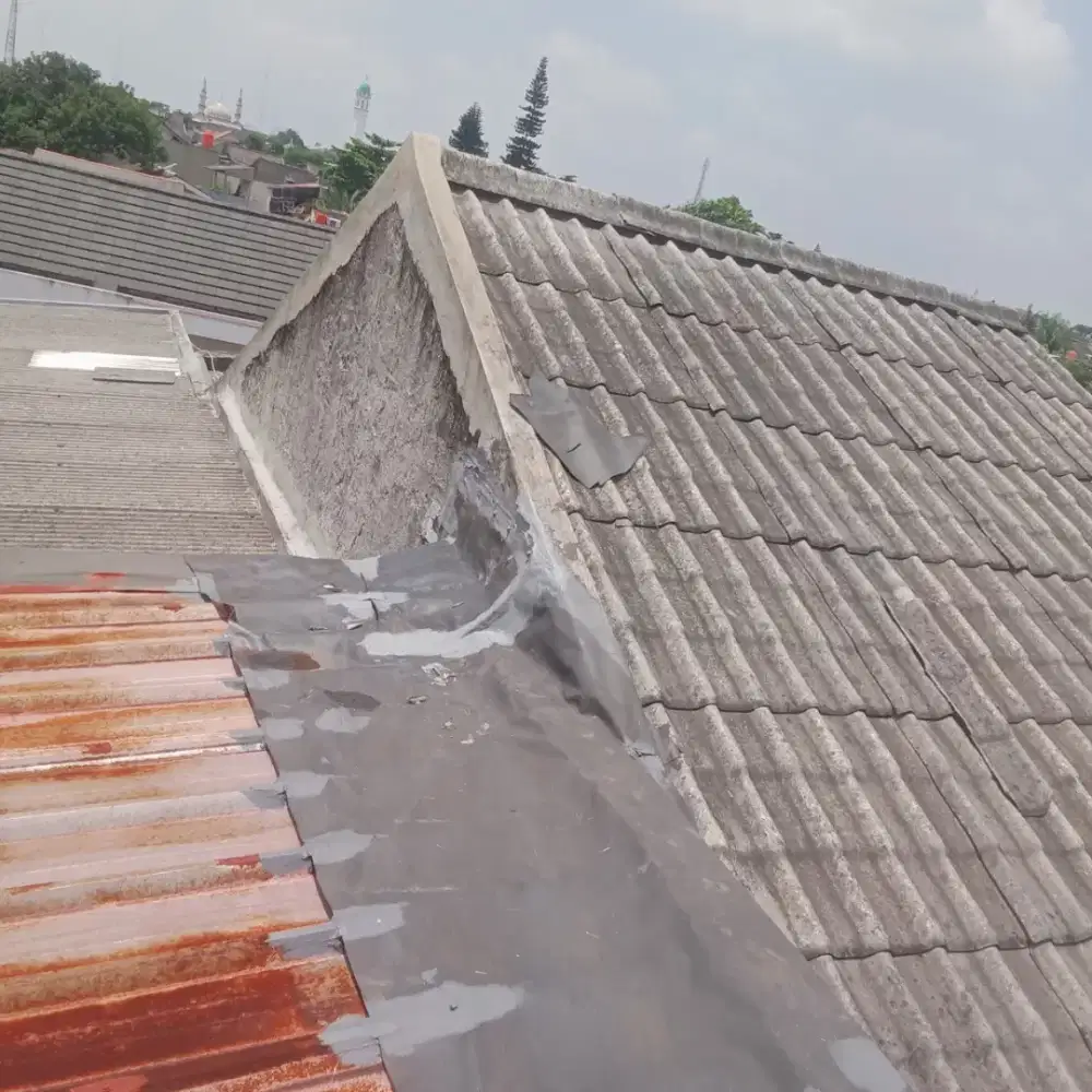 Perbaikan Atap bocor, plafon bocor, Dinding rembes, Tukang renovasi