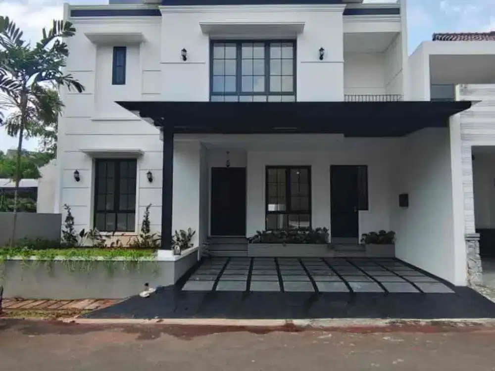 rumah brand new american classic dalam cluster di bintaro sektor 9