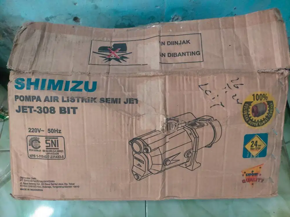 Pompa Air Shimizu JET 308-BIT