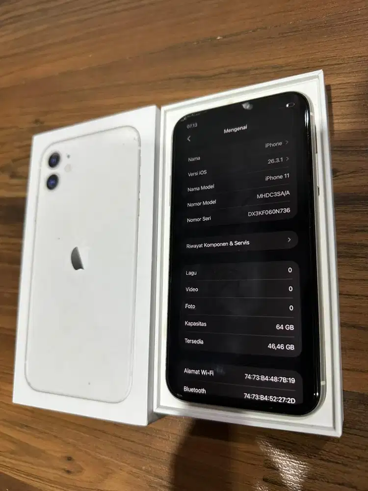 IPHONE 11 64GB EX IBOX MURAH
