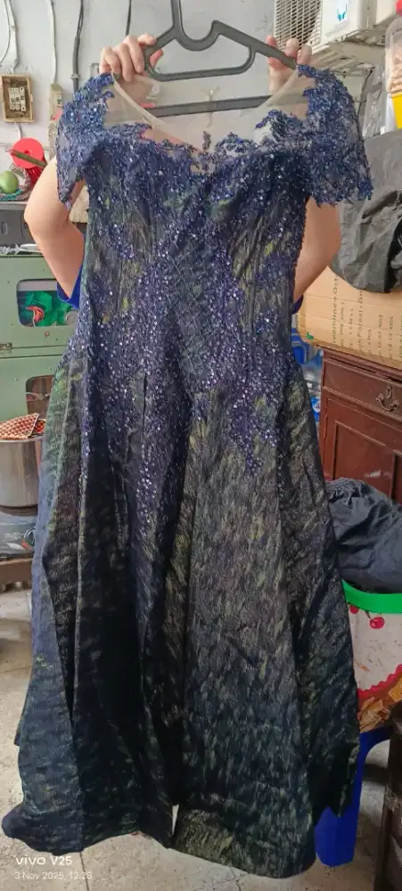 Dress pesta cantik jual grosir