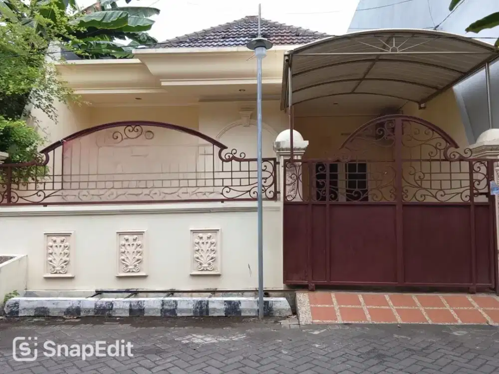 DIJUAL RUMAH Baru Renov Siap Huni Strategis Dekat Kampus ITS Lokasi Mulyosari Surabaya