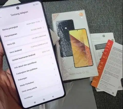 XIOMI REDMI NOTE 13 5G mulus TERMURAH
