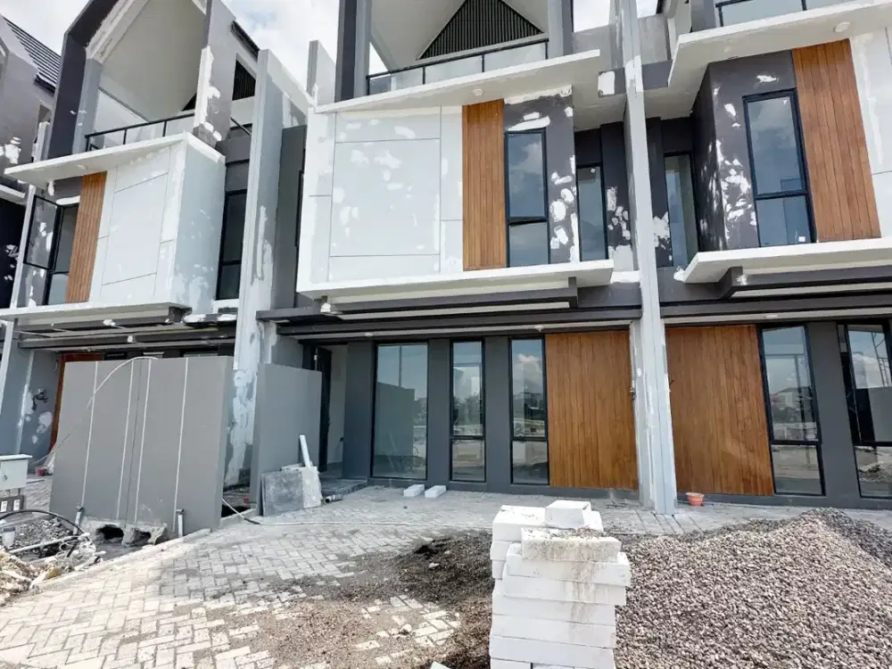 Dijual Rumah Scandinavian 3 Lantai Surabaya Timur dekat ITS dan Pakuwon City