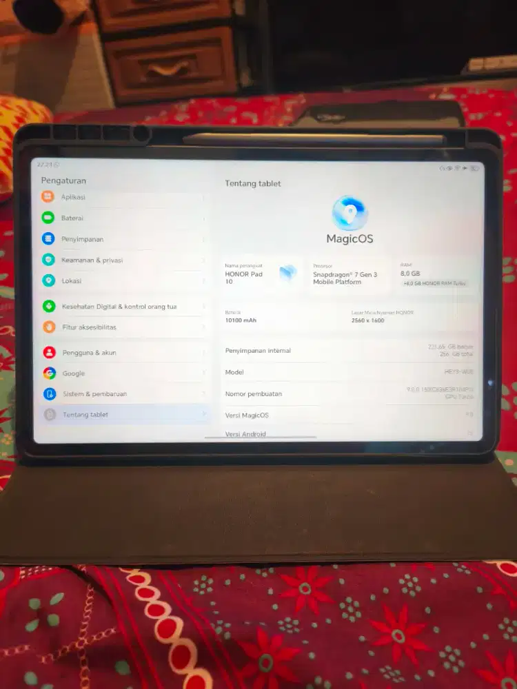 Honor PAD 10 RAM 8/256