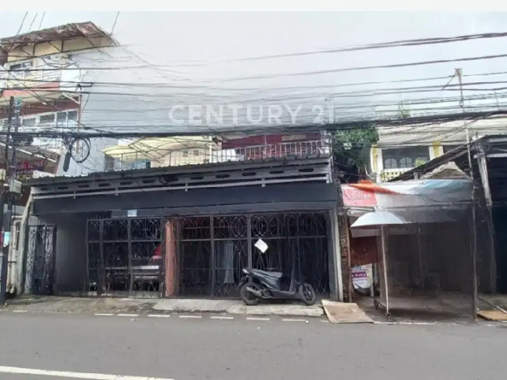 RUKO 2 LANTAI STRATEGIS PINGGIR JALAN DI JOHAR BARU JAKARTA PUSAT