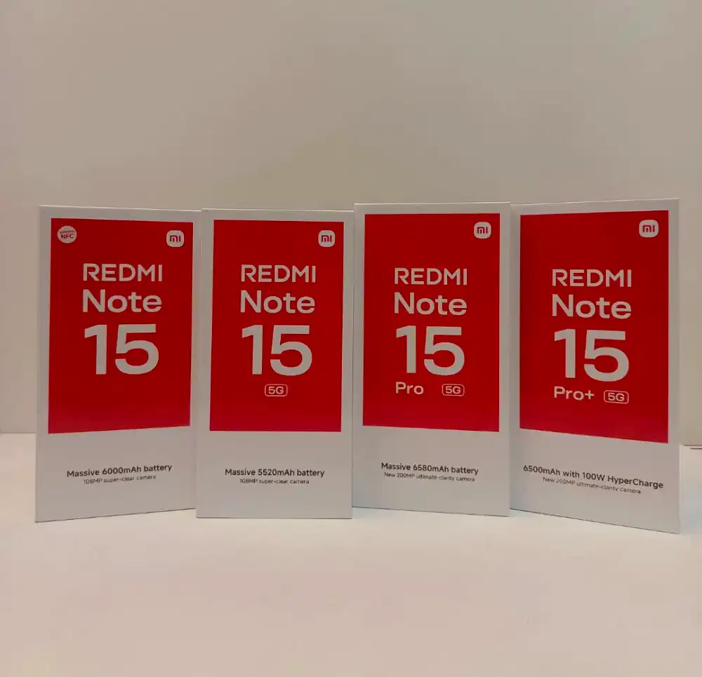 REDMI NOTE 15 PRO+ 5G 12/512 ||| Garansi Resmi Xiaomi ‼️