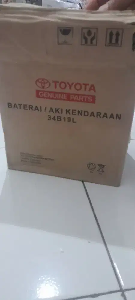 Baterai aki second pemakaian 2 tahun  mobil avanza all new tipe g
