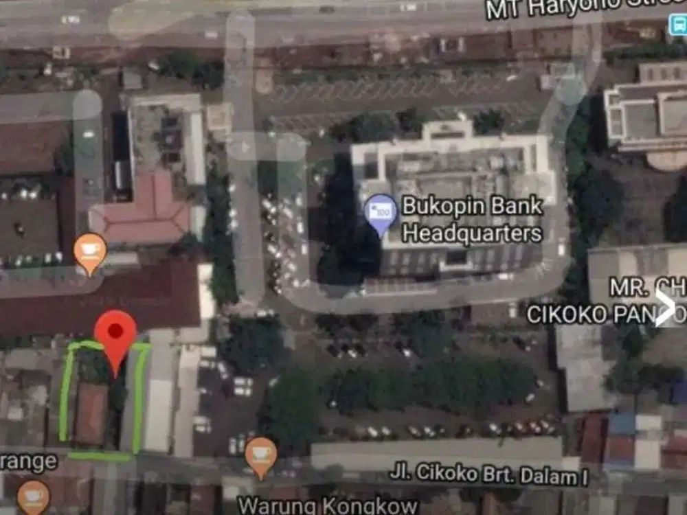 JUAL CEPAT..! TANAH MURAH 370m² SHM deket jl MT Haryono - Pancoran-