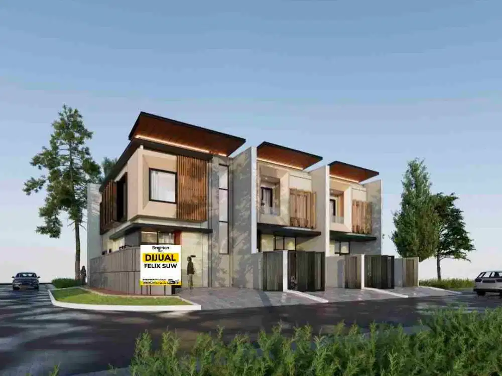 Jual Rumah  Baru 2 lt @ Araya 2 Surabaya