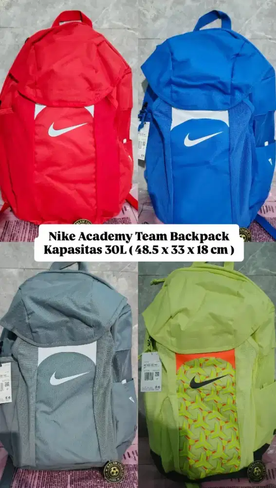 Tas Ransel Nike Academy Team Backpack 30 Liter