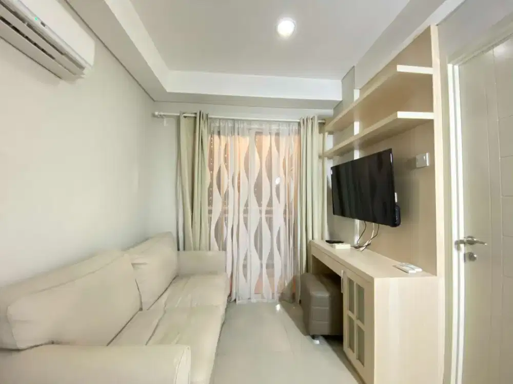 Disewakan apartemen trivium 1br 38sqm view danau cocok untuk japanese