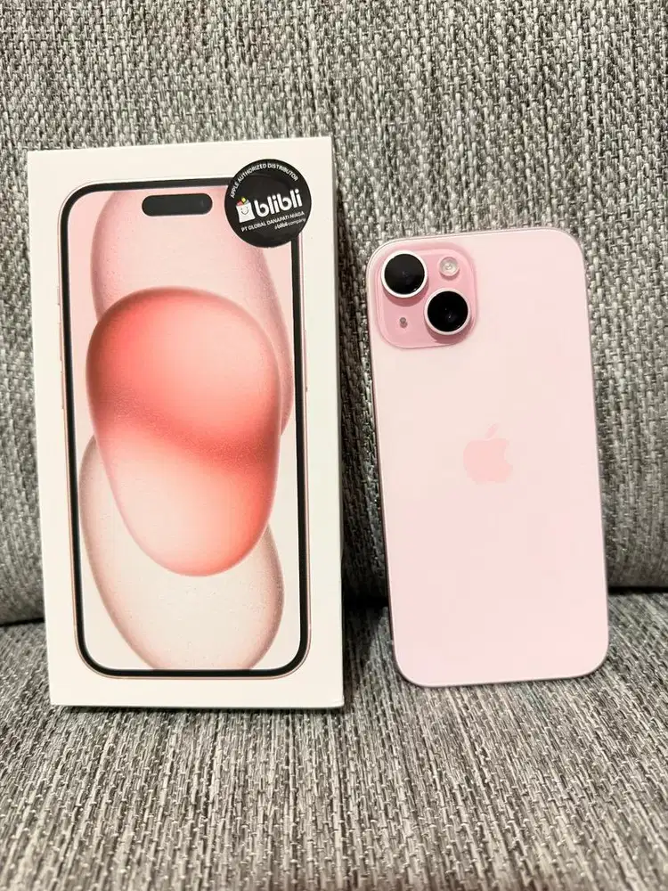 Apple iPhone 15 Basic 128GB Pink BliBli iBox