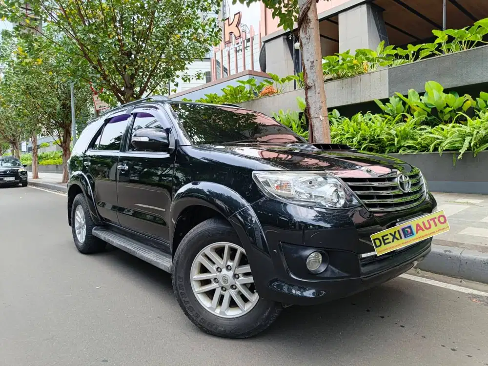 (KM80000) TOYOTA FORTUNER  TRD VNT DIESEL 2014 NIK 2013 ISTIMEWA BAGUS