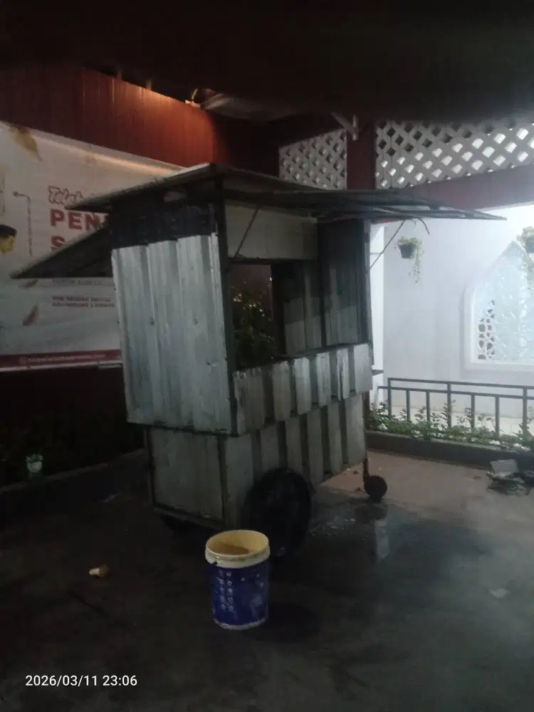 Jual cepat gerobak 3.5 juta