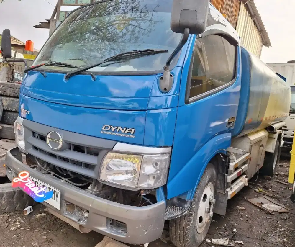 Toyota Dyna Rino 6ban 110ET 2013 Tangki 8000ltr Power Bio Solar Euro2