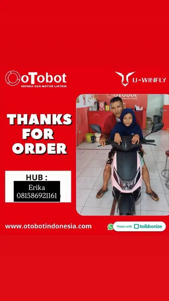 Sepeda Listrik Uwinfly