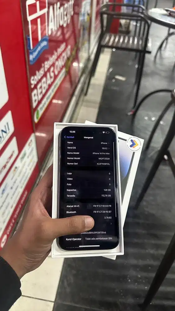 iPhone 14 Promax 128 GB iBox