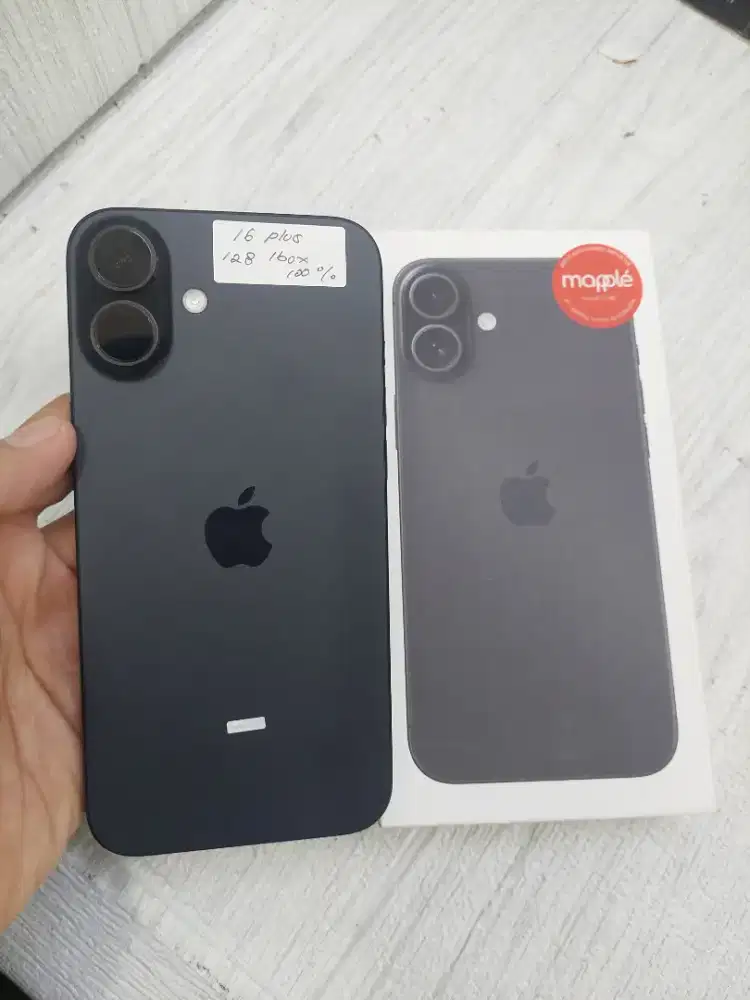 Iphone 16 Plus 128 Gb Second Resmi ibox BH100%