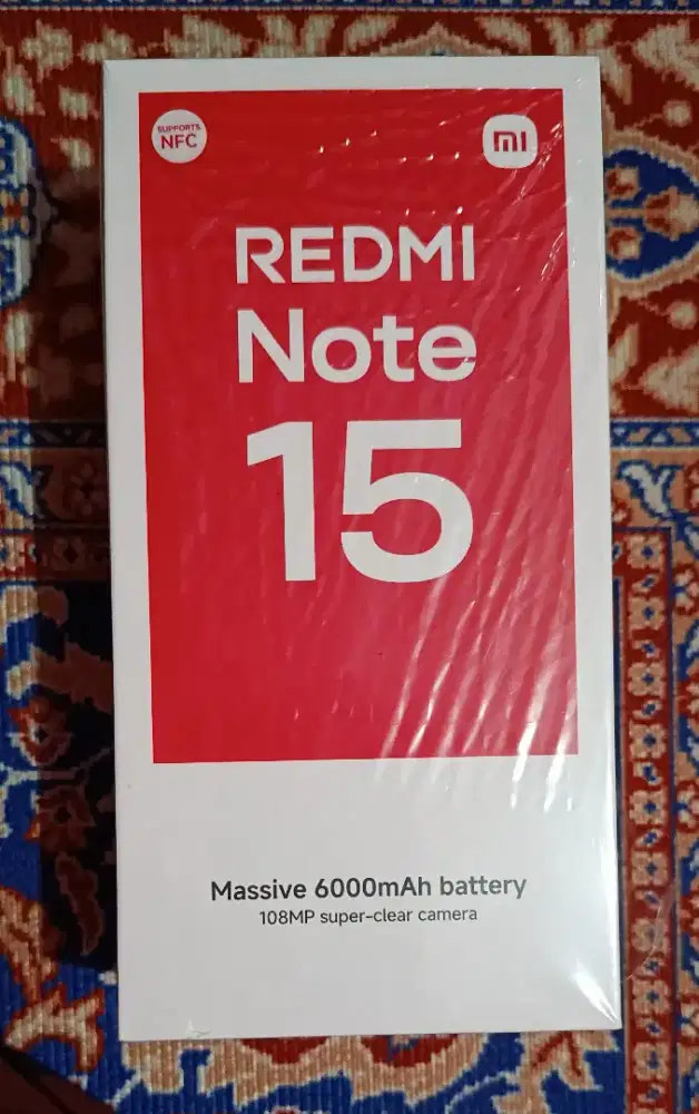 Xiaomi Redmi Note 15 8gb/256gb Baru Pakai 1 Minggu