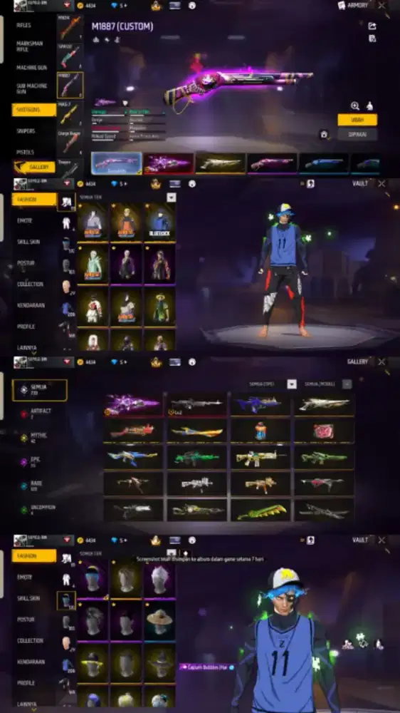 Jual akun ff aman dan amanah