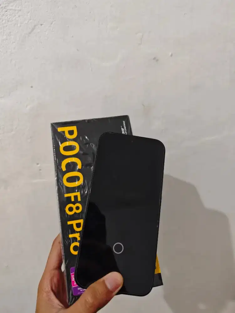 Poco F8 Pro 12/512 GB Black Mulus Lengkap Like New