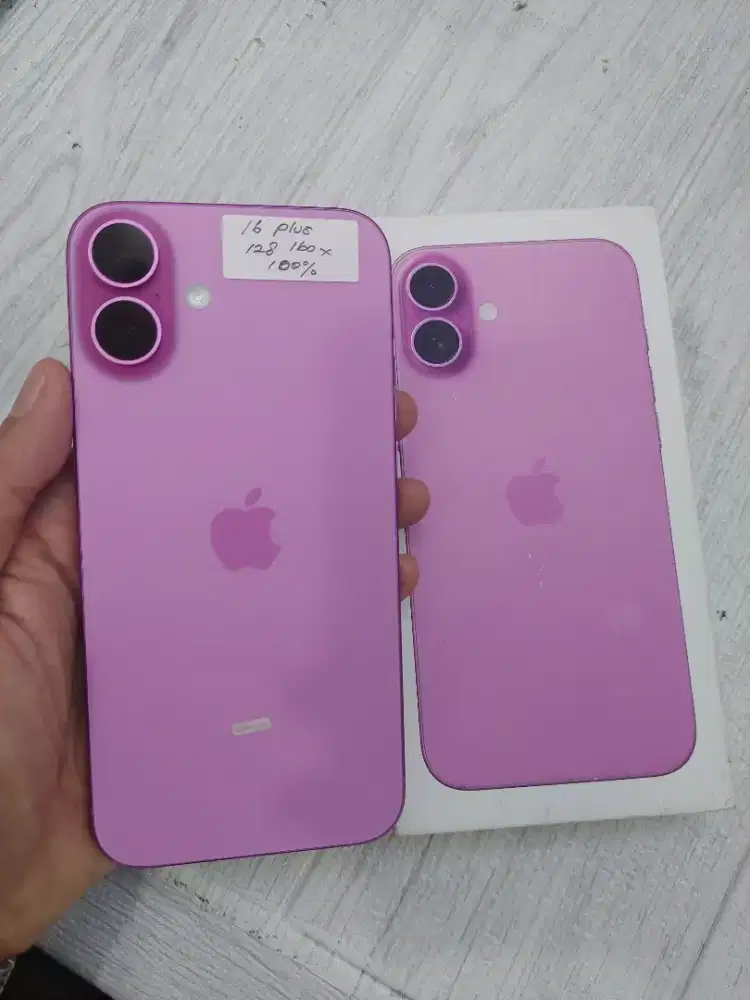 Iphone 16 Plus 128 Gb Second Resmi ibox Bh100%