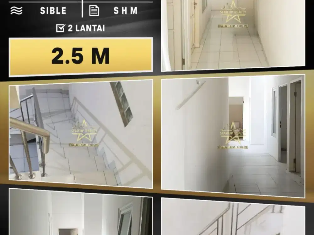 2,5 M nego Dijual Ruko 2 lantai di Terusan Cibaduyut lt 139 lb 150