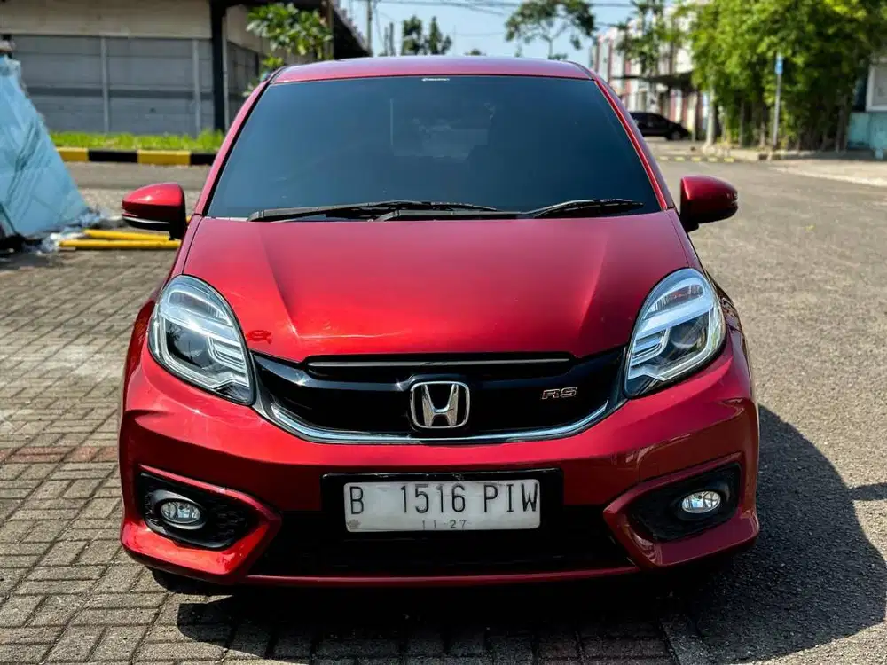 Brio RS Cvt 2017 Merah DP 8jt Cash Atau Kredit Terbaik SeOLX!