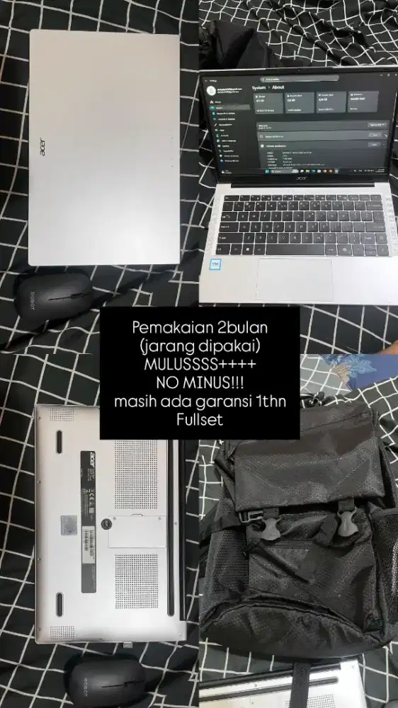 Laptop acer aspire lite 14