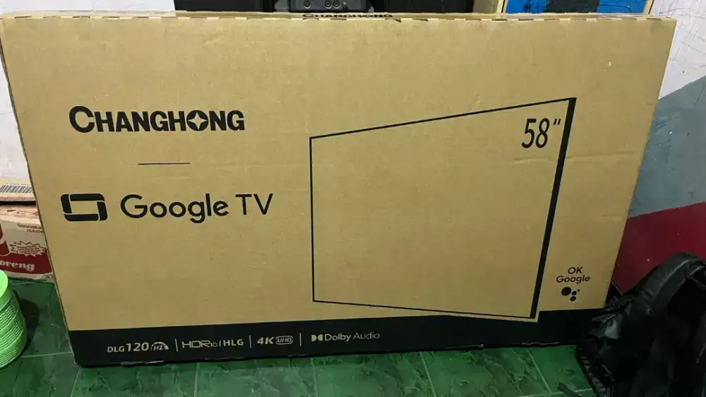 New Changhong 4K 58 Inch Goggle Smart TV Home Max Dolby+
