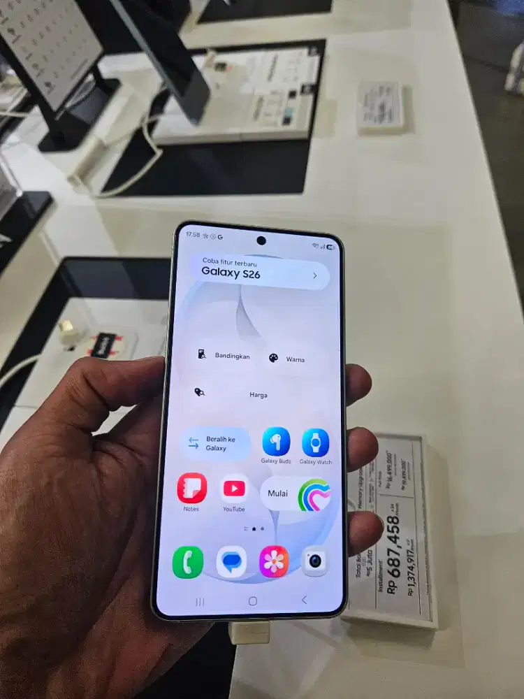 SAMSUNG GALAXY S26 BASIC 12/512GB (UNIT READY LANGSUNG TANPA PREORDER)