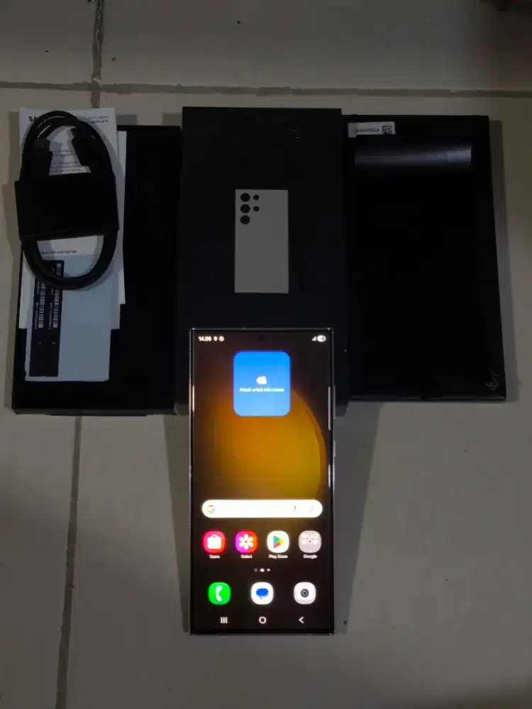 Samsung S23 Ultra 512 PERFECT Plastik Masih nempel dri baru plus Bonus