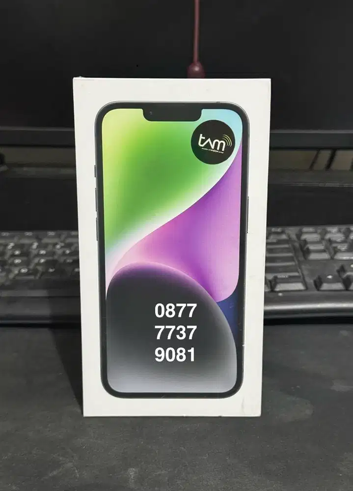 BNIB IPHONE 14 128 GB GARANSI IBOX RESMI