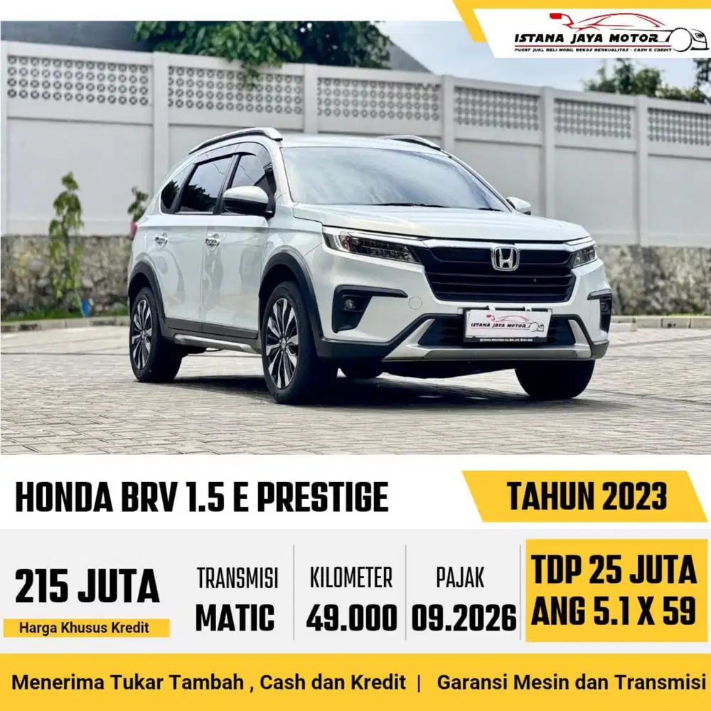 Honda BR-V Prestige at 2023