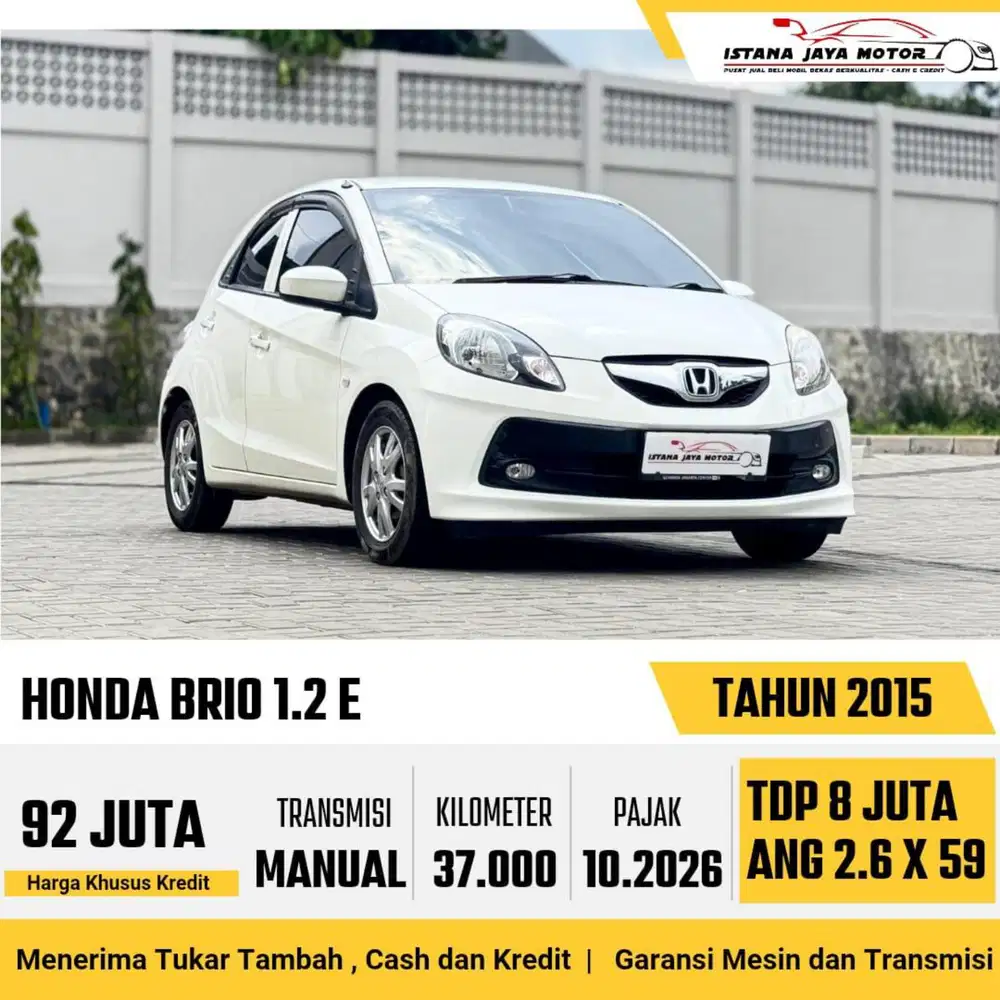 Honda Brio e mt 2015