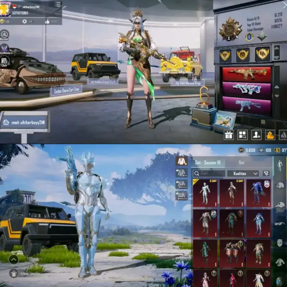 JUAL BELI AKUN PUBG MOBILEE