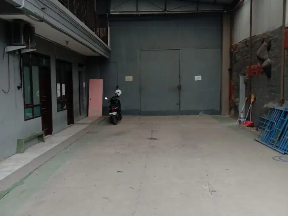 Gudang Katapang Andir, bangunan baru, akses kontainer 20 feet