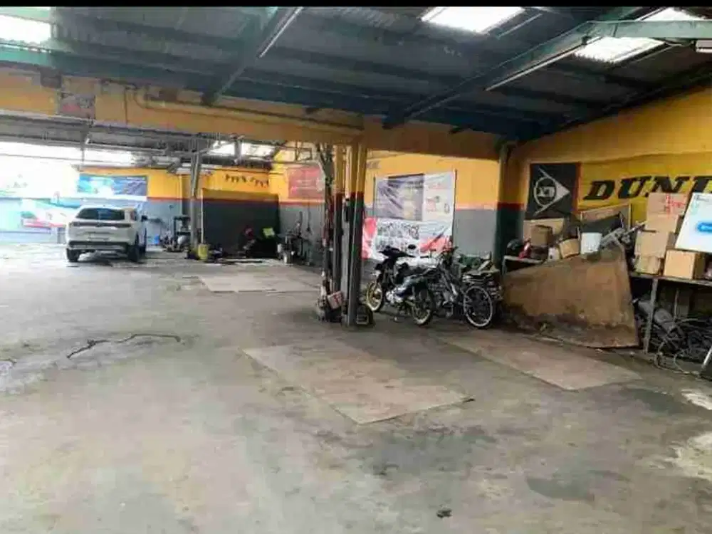 Disewakan Ruko ex bengkel di Pondok Benda, Pamulang, Tangerang selatan