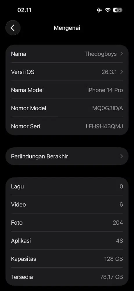 iphone 14 pro 128 resmi