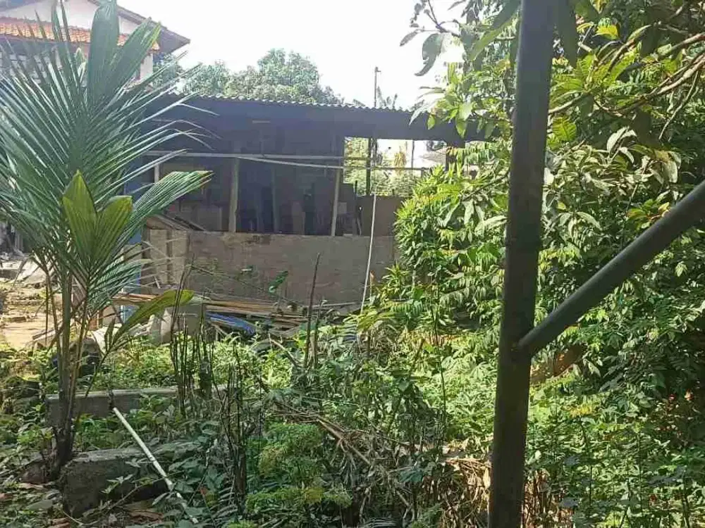 Disewakan gudang workshop akses jalan truck Double engkel di Pondok Cabe, Pamulang, Tangerang selatan