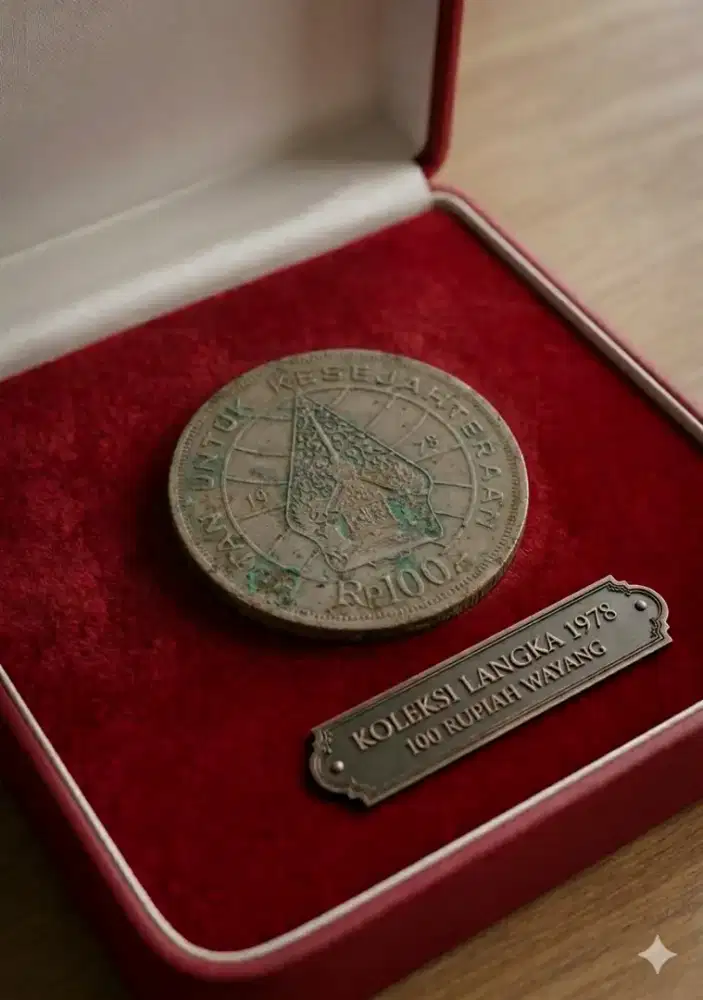 UANG KOIN RP 100 TAHUN 1978