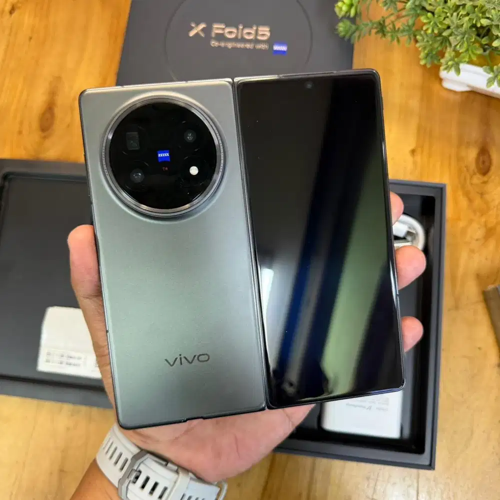 Vivo x fold 5 5G 16/512GB Black Super Mulus Garansi resmi feb 2027